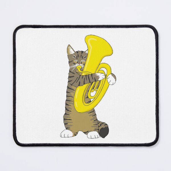 Item preview, Tuba Cat designed and sold by Stephanie Hardy.