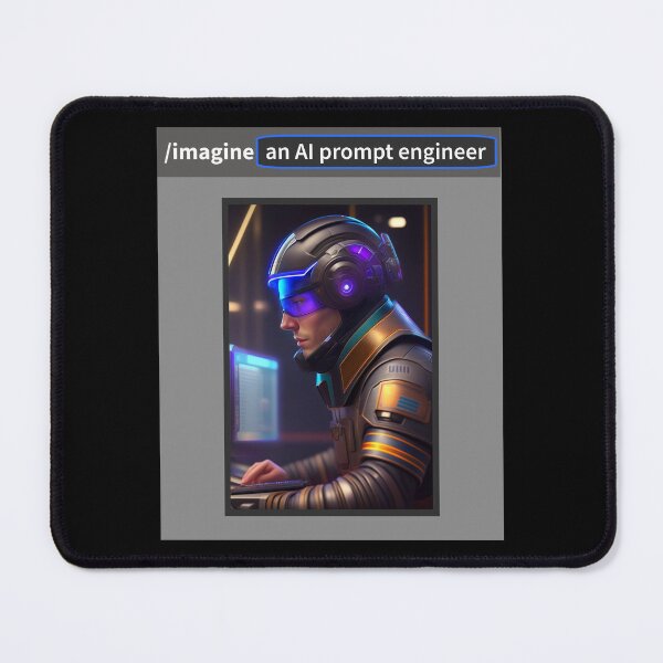Item preview, Imagine an AI prompt engineer designed and sold by DistinctDesignz.