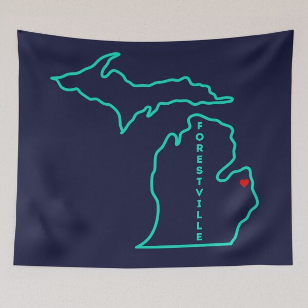 Item preview, Forestville MI Love designed and sold by TorrezvilleTees.