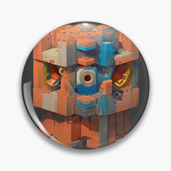 Item preview, Another Fictional Cyberpunk Aztec Monolith designed and sold by Chubuter.