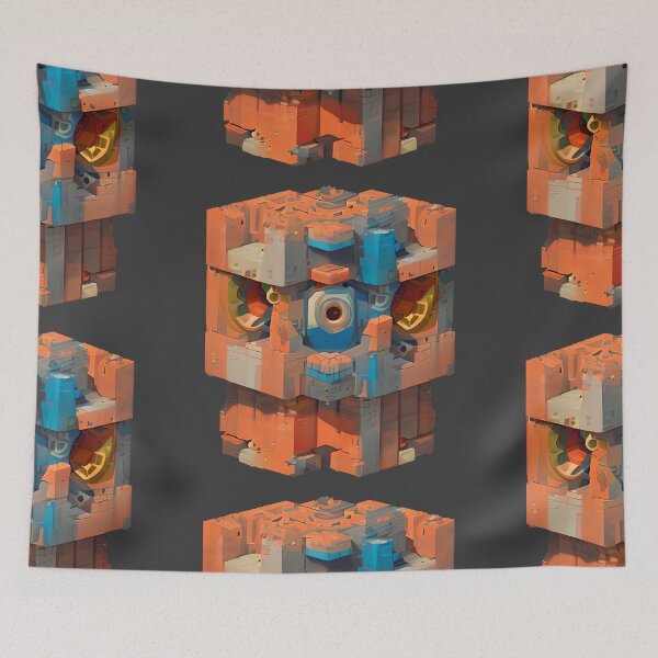 Item preview, Another Fictional Cyberpunk Aztec Monolith designed and sold by Chubuter.