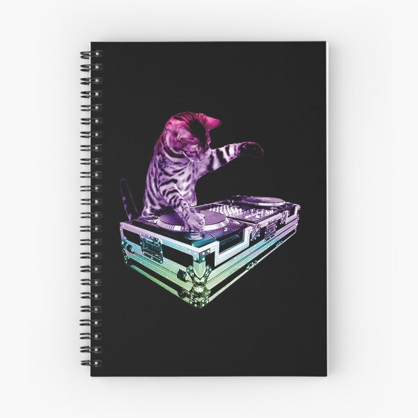 Item preview, Cat Rainbow DJ designed and sold by DFerraz.