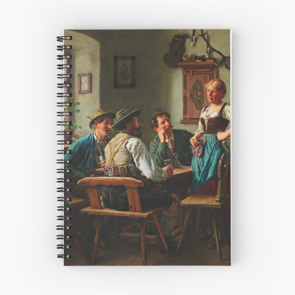 Artikelvorschau, Im Gasthaus | Emil Rau | 1912 Deutsche Kunst entworfen und verkauft von CJET.