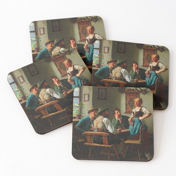 Item preview, At the Inn | Emil Rau | 1912 German Art designed and sold by CJET.