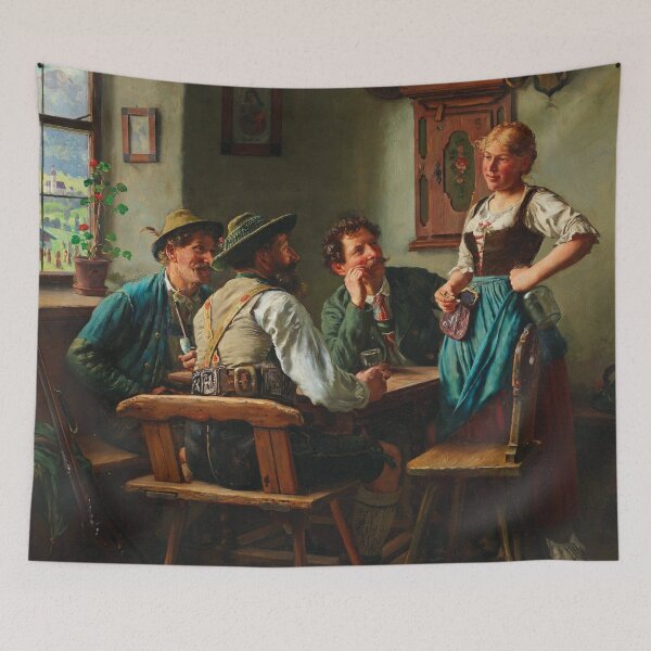 Item preview, At the Inn | Emil Rau | 1912 German Art designed and sold by CJET.
