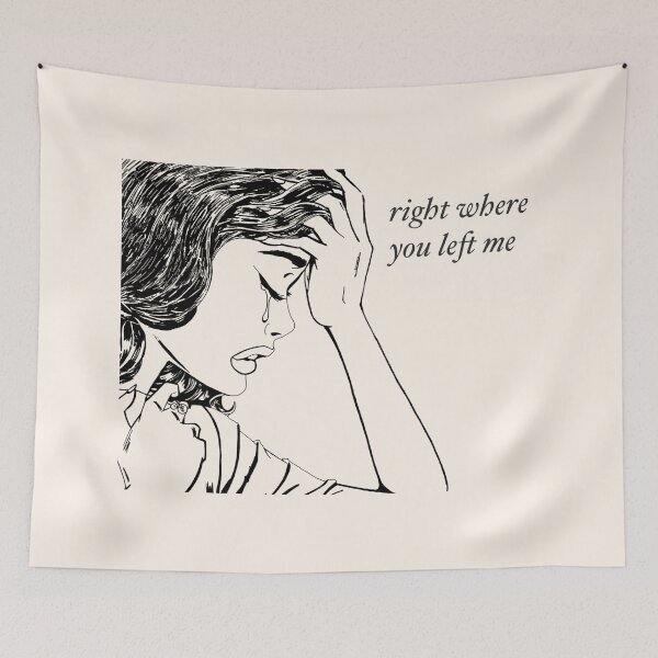 Item preview, right where you left me cartoon designed and sold by Emmaslayman.