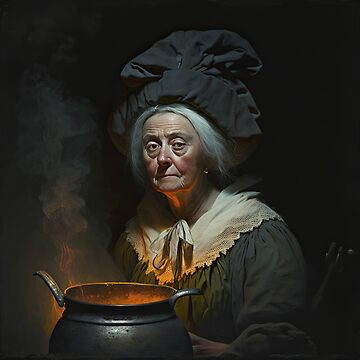 Artwork thumbnail, Portrait of a Iron Witch by LynneMitchell