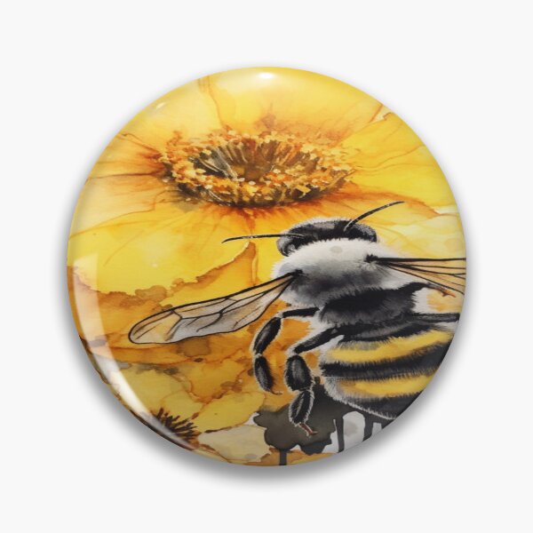 Item preview, Flower and the HoneyBee designed and sold by dcwildfinds.