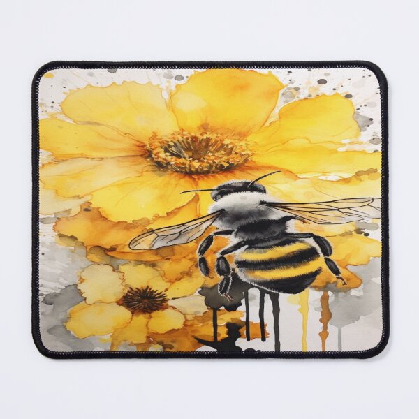 Item preview, Flower and the HoneyBee designed and sold by dcwildfinds.