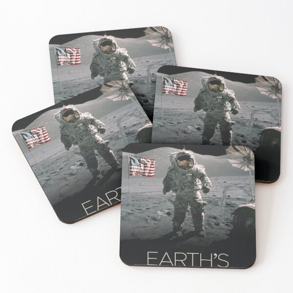 Item preview, Earth's Moon - Apollo 11 Lunar Surface Landing Photograph  designed and sold by BravuraMedia.