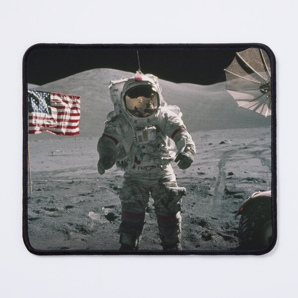 Item preview, Earth's Moon - Apollo 11 Lunar Surface Landing Photograph  designed and sold by BravuraMedia.