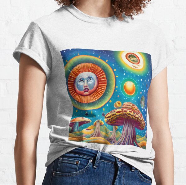 Pilzplanet - Retro Classic T-Shirt