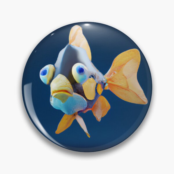 Item preview, Goldenfish design made with artificial intelligence in 3d  designed and sold by BlackLigth.