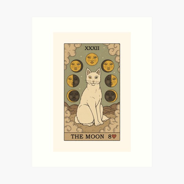 Item preview, The Moon Cat designed and sold by Thiago Corrêa.