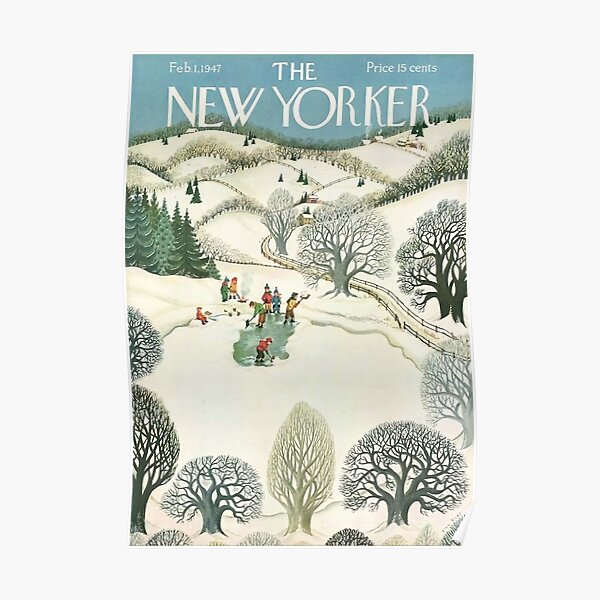 Cold Winter Holidays Poster Poster
