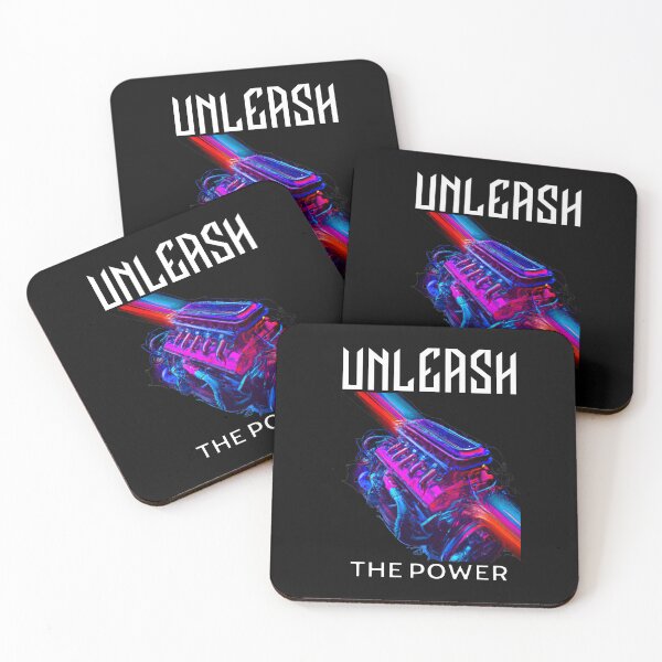 Item preview, Unleash The Power Fast Speed Motor Racing Engine Cars Racer Garage Mechanic Car Enthusiast designed and sold by CarantinedChaos.