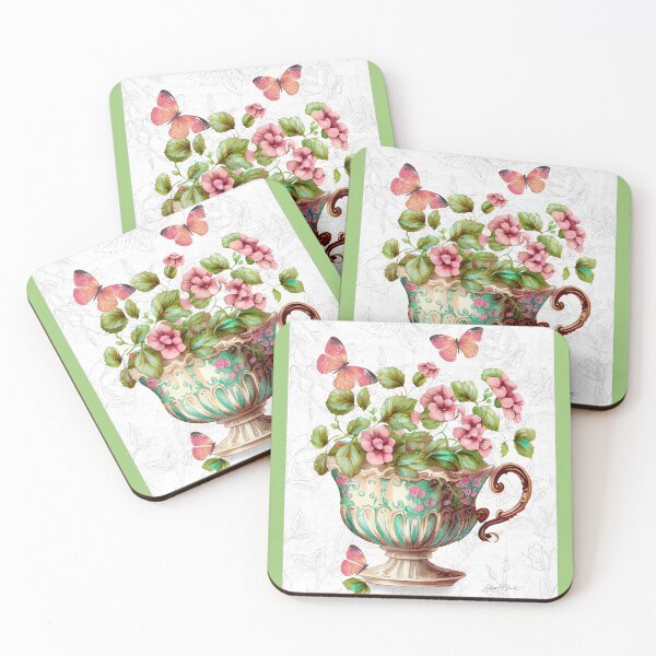 Item preview, Floral Teacup Collection B designed and sold by Jean Plout.