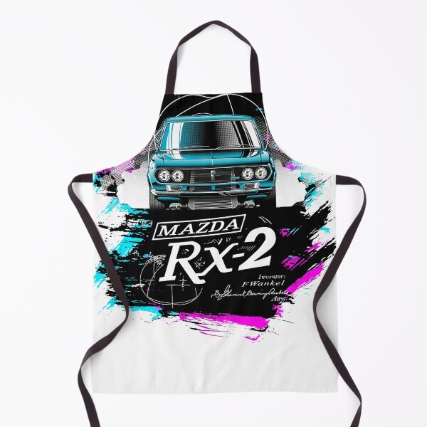 Item preview, Blue RX2 Retro Vintage Wagon Mazda Rotary Powered Wankel JDM designed and sold by dragphotos.