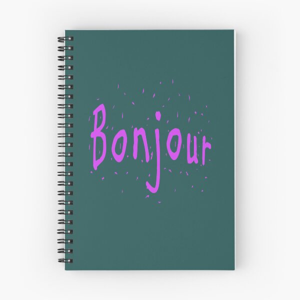 Item preview,  Bonjour (hello in Franch) designed and sold by lobodelnoir.