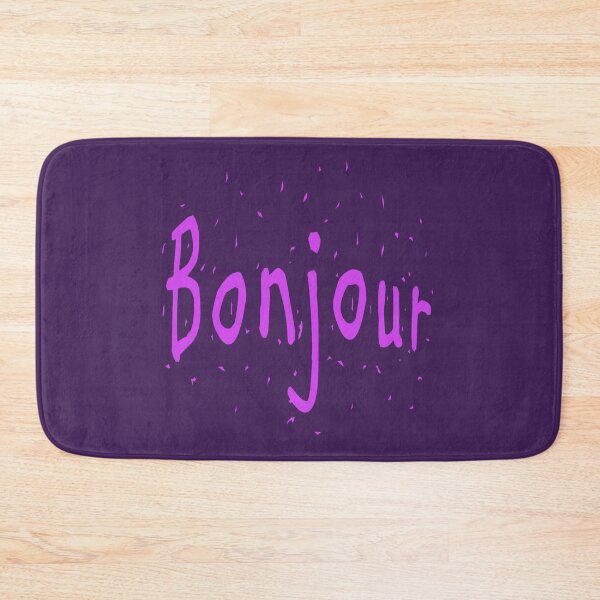 Item preview,  Bonjour (hello in Franch) designed and sold by lobodelnoir.