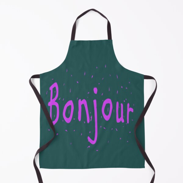 Item preview, Bonjour (hello in Franch) designed and sold by lobodelnoir.