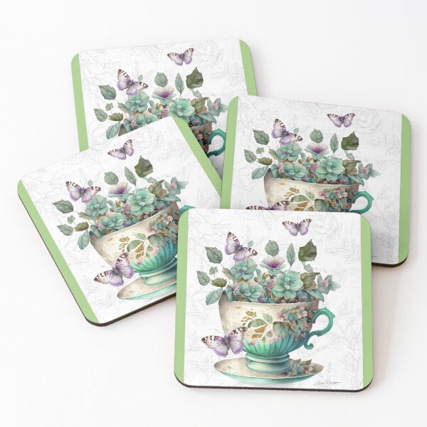 Item preview, Floral Teacup Collection C designed and sold by Jean Plout.