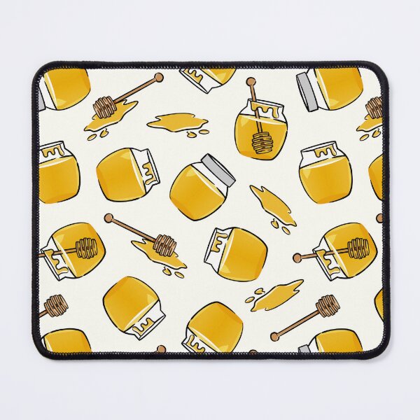 Item preview, honey jars - cream designed and sold by littlearrow.