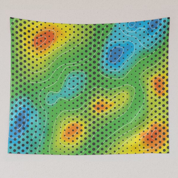 Item preview, Mild Temp Heatmap designed and sold by ColorZoo.
