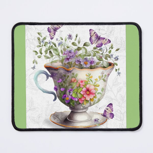 Item preview, Floral Teacup Collection F designed and sold by Jean Plout.