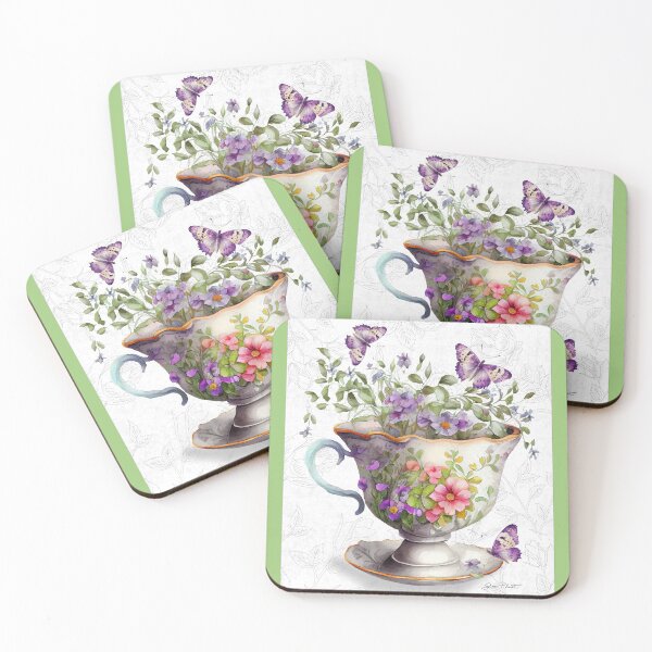 Item preview, Floral Teacup Collection F designed and sold by Jean Plout.
