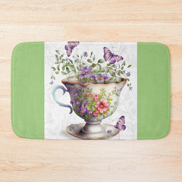 Item preview, Floral Teacup Collection F designed and sold by Jean Plout.