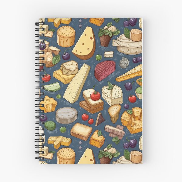 Item preview, Cheeses of the World Pattern designed and sold by ShyCarbonStudio.