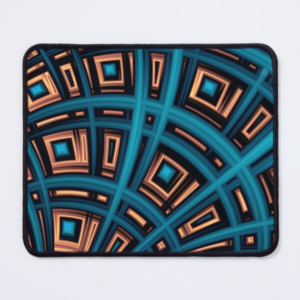 Item preview, Copper Squares - Fractal Art  designed and sold by Jillianamatt.