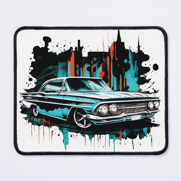 Item preview, Sleek Design Car, 1961 designed and sold by MVDigitalArt.