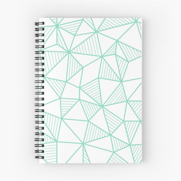 Item preview, Sea Geometric Triangle Pattern designed and sold by redwoodandvine.