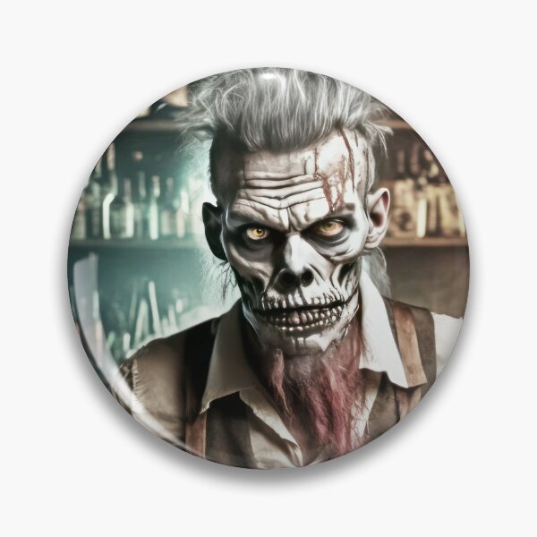 Item preview, Zombie Bartender 02: Zombies In Everyday Life designed and sold by Ghastly Wicked Creations Studio.