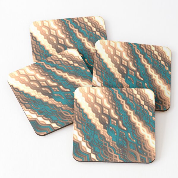 Item preview, Golden Threads - Geometric Art  designed and sold by Jillianamatt.