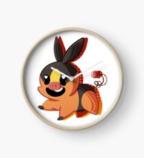 Tepig. Clock