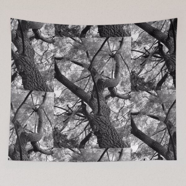 Item preview, Weeping Willow in Black and White designed and sold by kristimb.
