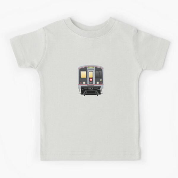 Toddler T-Shirt Boston Train Lines 4T