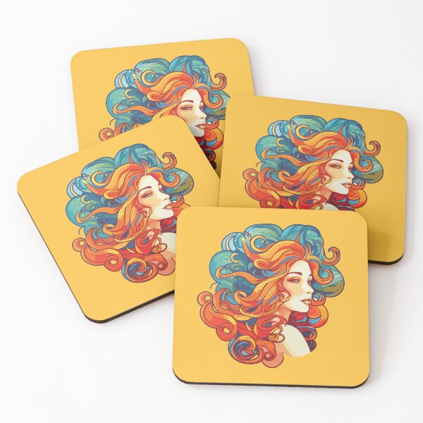 Item preview, Analytical Perfection: Embracing the Virgo Essence designed and sold by TrendyArtInk.