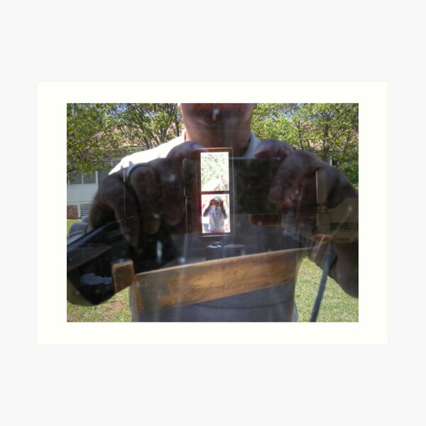 Through The Window Art Print
