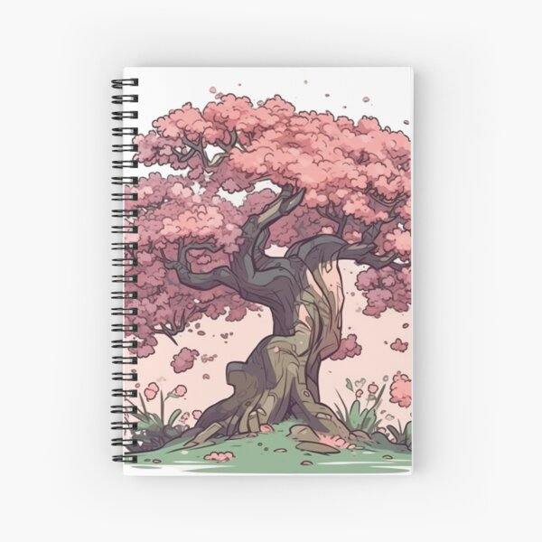 Aperçu de l'œuvre Sakura Blossom Tree illustré créée et vendue par PCGDrawing.