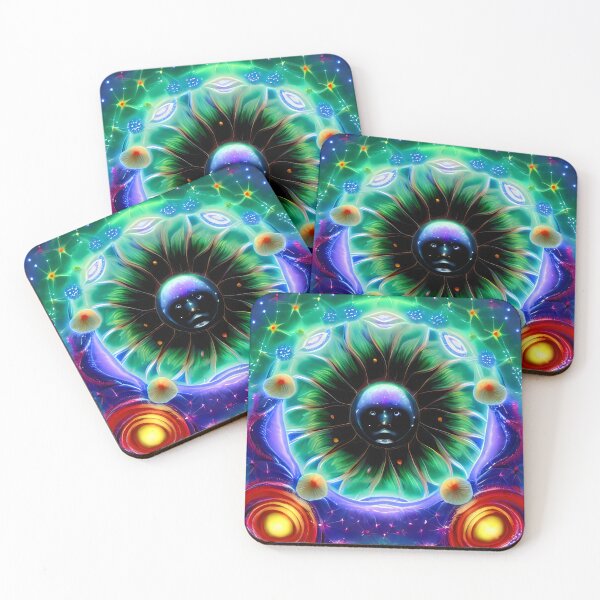 Item preview, Psychedelic Black Sun designed and sold by AwesomePsychArt.