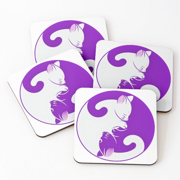 Item preview, Cat yin and Cat yang designed and sold by HenryClinton.