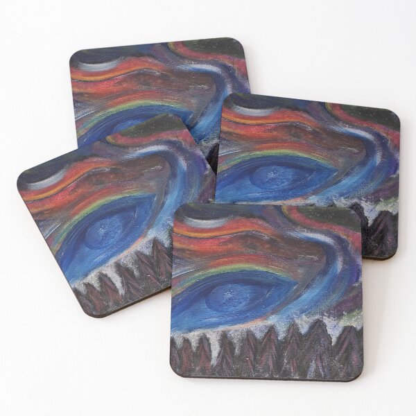 Item preview, Eye on the sky acylic painting designed and sold by Raineylanes.