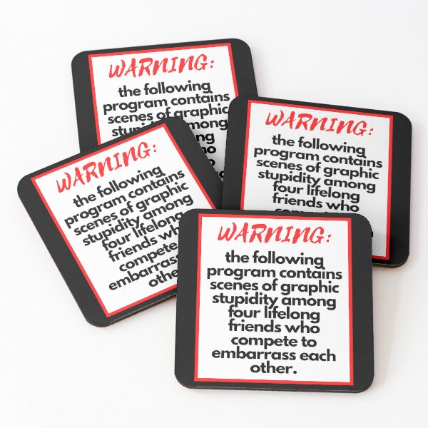 Item preview, Impractical Jokers Warning designed and sold by DWattsArt.