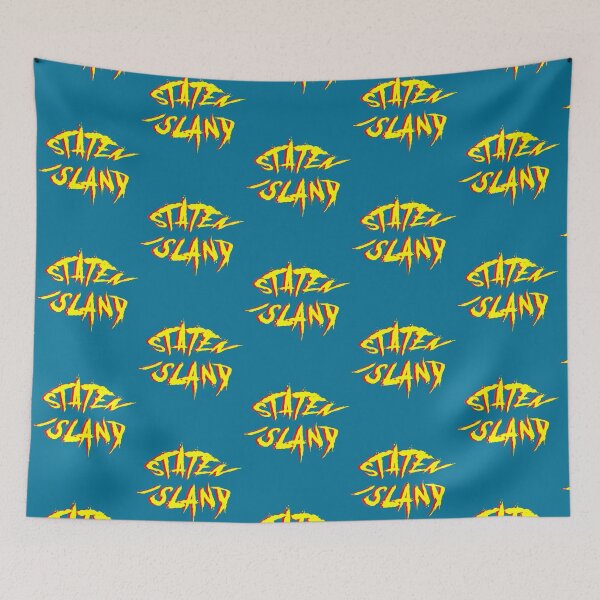 Item preview, STATEN ISLAND YELLOW AND RED designed and sold by DWattsArt.
