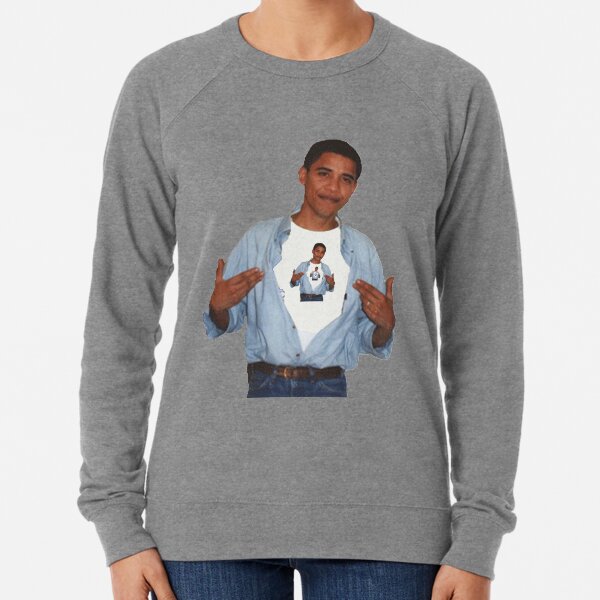 Aperçu de l'œuvre Obama portant un t-shirt d'Obama portant un t-shirt d'Obama portant un t-shirt d'Obama portant un t-shirt d'Obama créée et vendue par BlueWallDesigns.