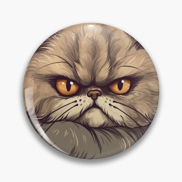 Item preview, Grumpy Scottish Fold Roundimal Character designed and sold by FiveBoysPixels.